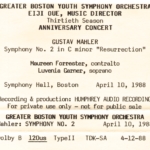 Greater Boston Youth Symphony Orchestra